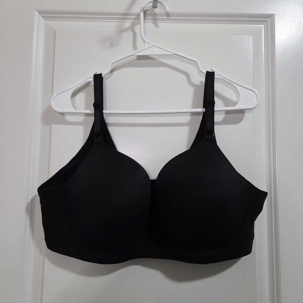 Torrid Black Push Up Wire Free Bra Size 42D